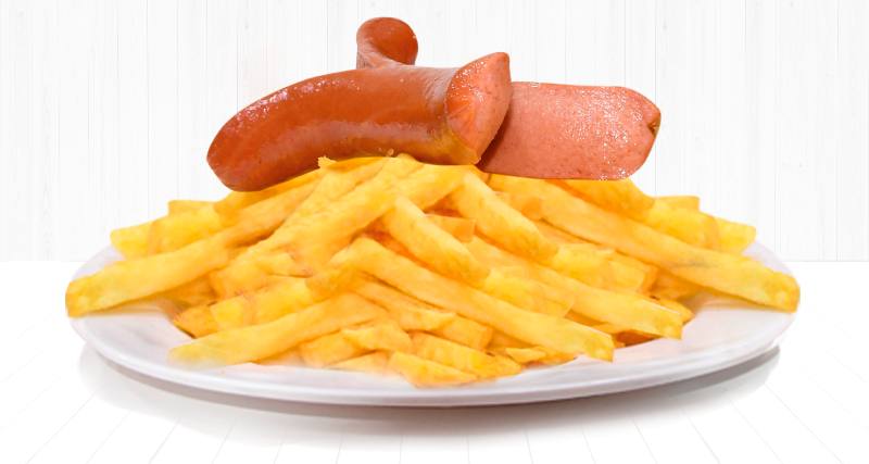 Salchipapa